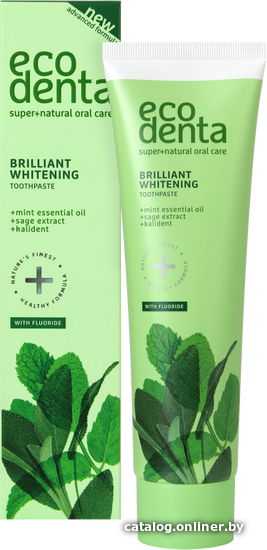 

Зубная паста Ecodenta Brilliant Whitening 100 мл