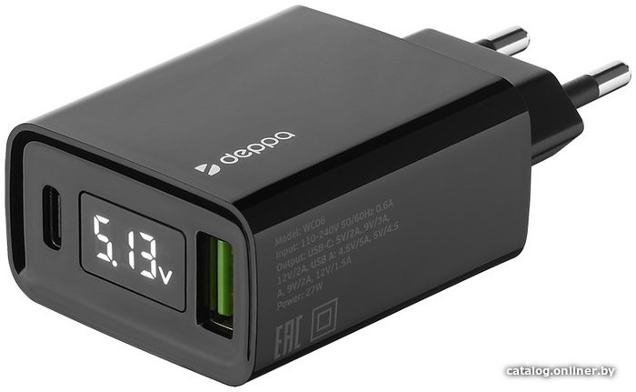 

Сетевое зарядное Deppa 11395
