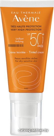 

Крем солнцезащитный Avene Солнцезащитный крем тонирующий SPF50+ 50 мл