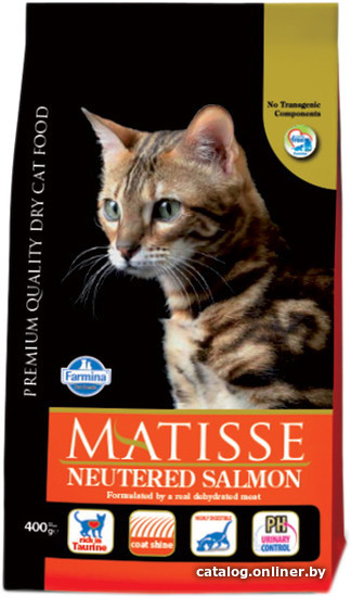 

Сухой корм для кошек Farmina Matisse Neutered Salmon (Лосось) 10 кг
