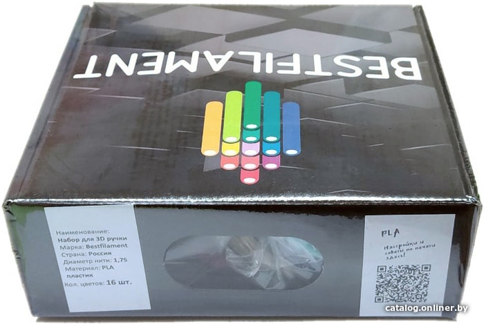 

Набор пластика Bestfilament Набор ABS для 3D-ручки (16 цветов)