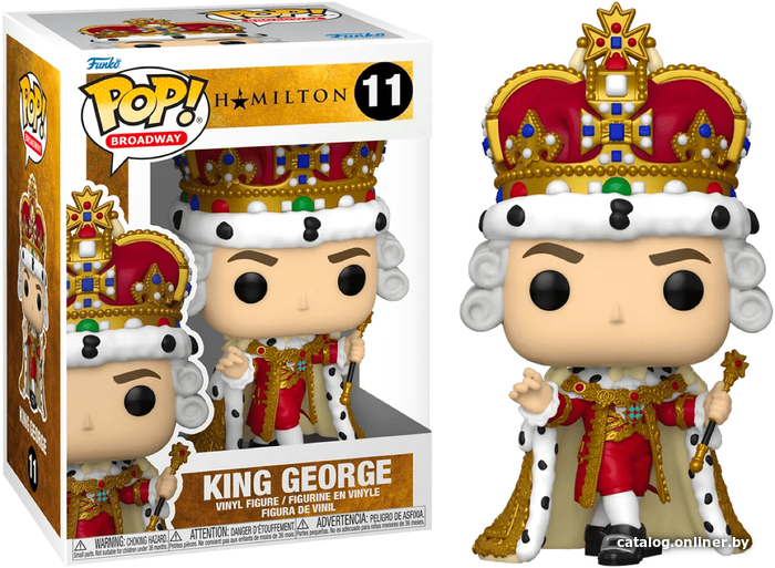

Фигурка Funko POP! Broadway. Hamilton King George 59271