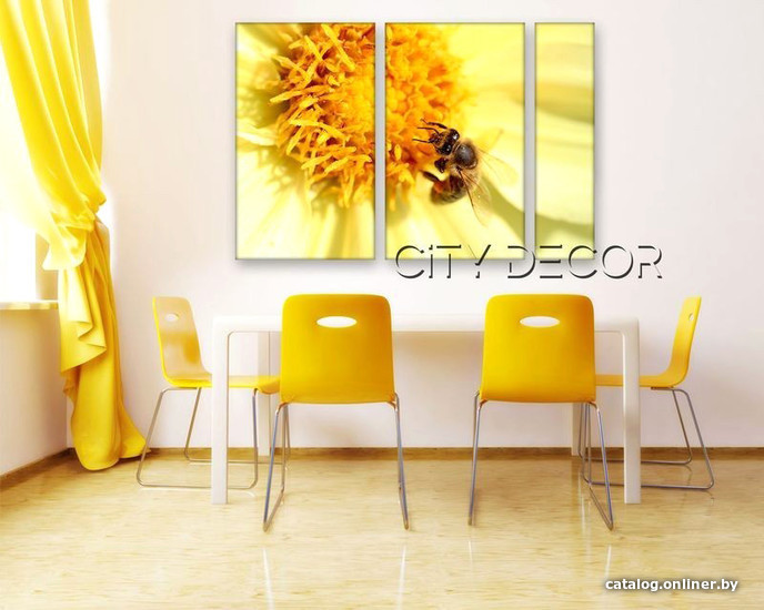 

Модульная картина Citydecor Цветы/Растения 1.120 90x60 см