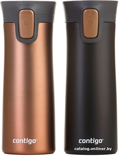 

Комплект термосов Contigo Pinnacle 2-pack (черный/золотистый)