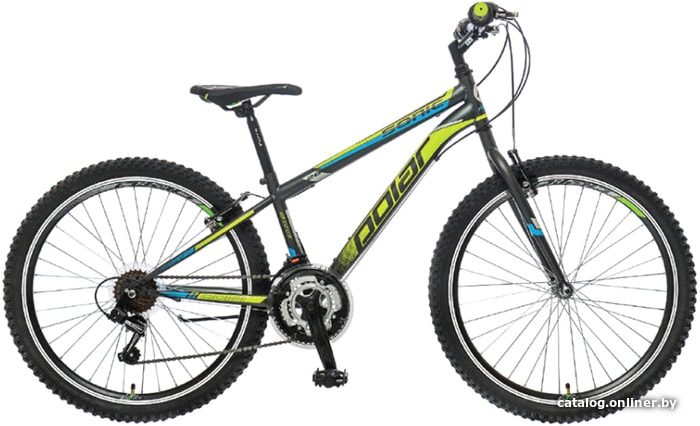 

Велосипед Polar Sonic 26 FS Disc (черный/желтый)