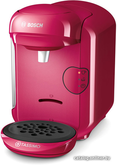

Капсульная кофеварка Bosch Tassimo Vivy II (розовый)