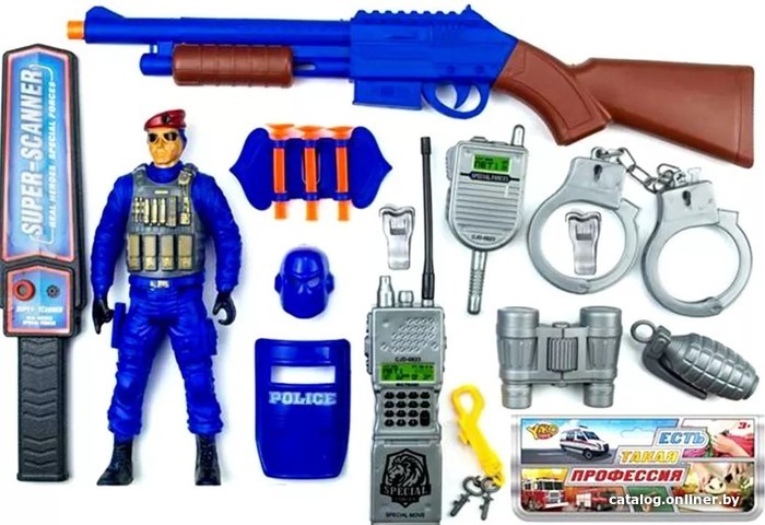 

Игровой набор полицейского Наша Игрушка M0788