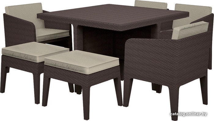 

Обеденная группа Keter Columbia Dining Set