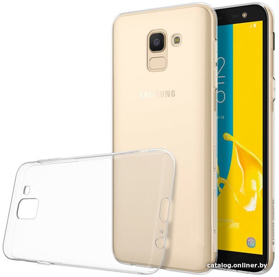 

Чехол для телефона Volare Rosso Clear для Samsung Galaxy J6 2018 (прозрачный)
