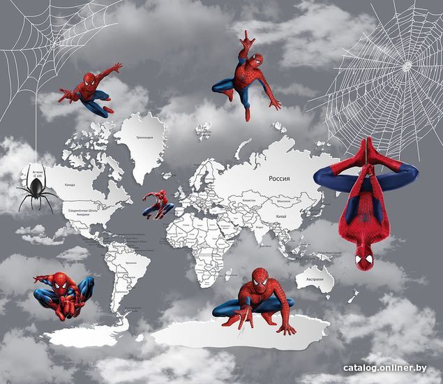 

Виниловые обои Citydecor Superhero Spiderman 1 300x270