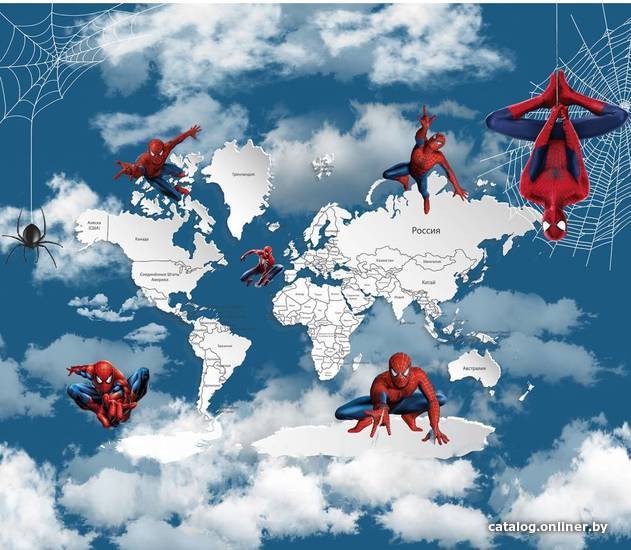 

Фотообои Citydecor Superhero Spiderman 4 с защитным покрытием 300x260
