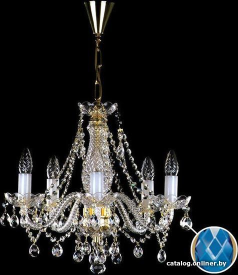 

Подвесная люстра ArtGlass Magda V. Full Cut Blue