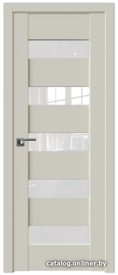 

Межкомнатная дверь ProfilDoors 29U 80x200 (магнолия сатинат, стекло белый триплекс)