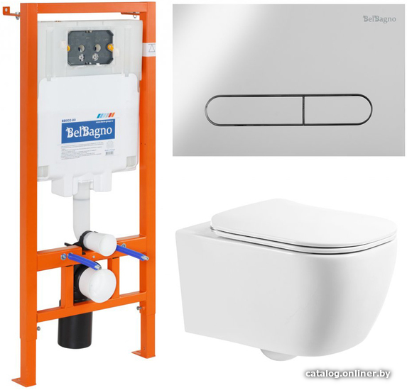 

Унитаз BelBagno BB1102CH/BB1102SC/BB002-80/BB005-PR-CHROME
