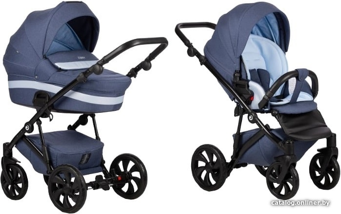 

Универсальная коляска Tutis Zippy (2 в 1, 160 marine)