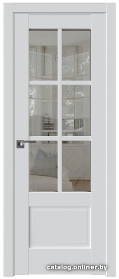 

Межкомнатная дверь ProfilDoors 103U 80x200 (аляска, стекло прозрачное)
