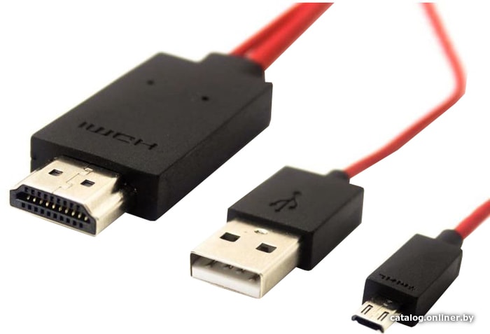 

Кабель USBTOP MicroUSB – HDMI (MHL)