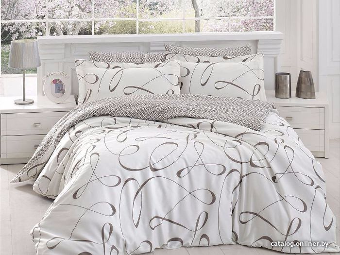 

Постельное белье Karven N021 Calisto Cream (евро)