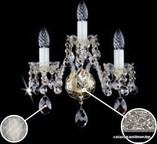 

Бра ArtGlass Inessa Vachtle Full Cut White Nickel - 8006