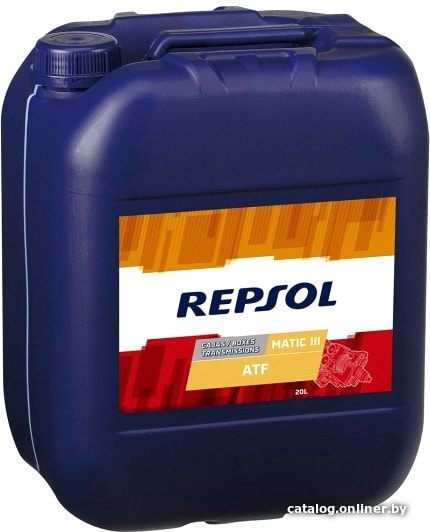 

Трансмиссионное масло Repsol Matic III ATF 20л