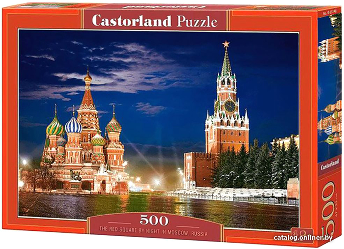 

Пазл Castorland Красная площадь. Москва B-53124 (500 эл)