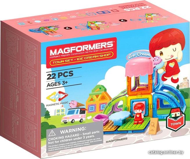 

Конструктор Magformers 717008 Town Set - Ice Cream
