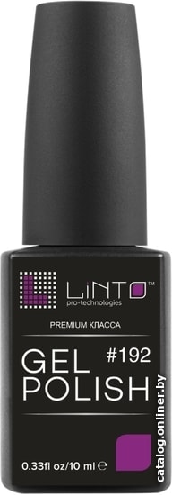 

Гель-лак Linto Gel Polish (тон 192) 10 мл