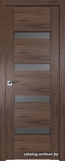 

Межкомнатная дверь ProfilDoors 2.81XN R 90x200 (салинас темный, стекло графит)