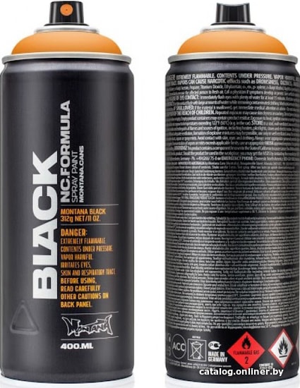 

Краска Montana Black BLK2070 263668 (0.4 л, clockwork orange)