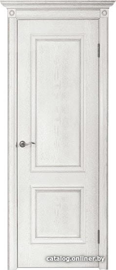 

Межкомнатная дверь Юркас Валенсия ш. ДГ 60x200 (эмаль серебро)