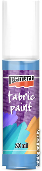 

Краска для текстиля Pentart Fabric paint 20 мл (светло-голубой)