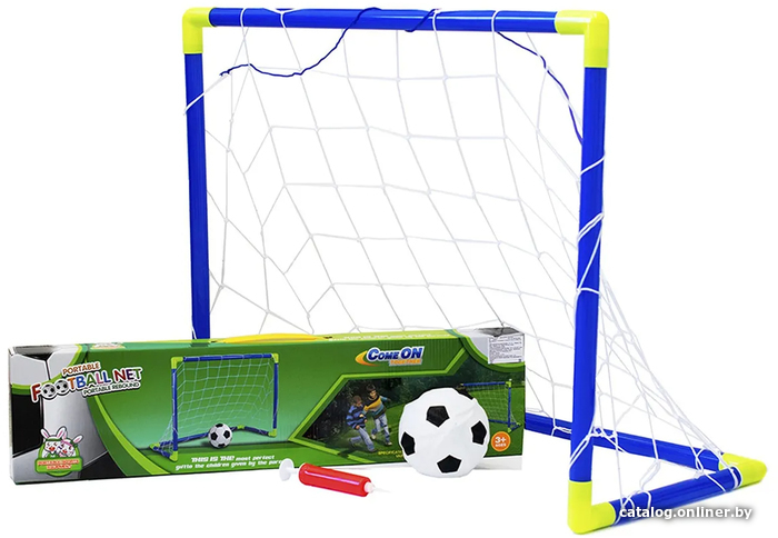 

Футбольные ворота Sharktoys С мячом и насосом 32400001