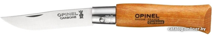 

Складной нож Opinel N°4 углеродистая сталь (бук)