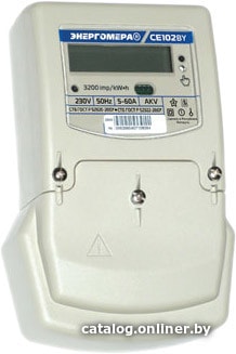 

Счетчик электроэнергии Энергомера CE102BY S6 145 AKV (5-60)А