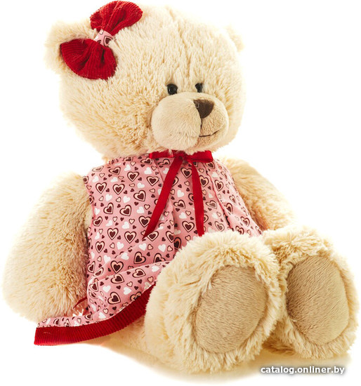 

Классическая игрушка Maxitoys Luxury Мишка Лина в платье TS-A6799-32G