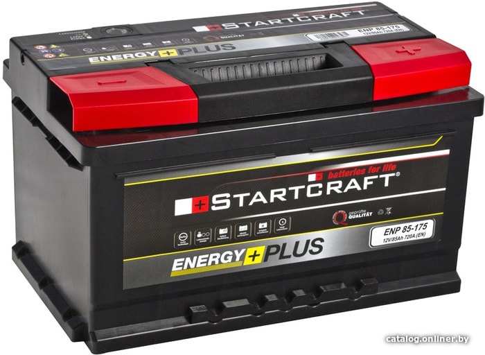 

Автомобильный аккумулятор Startcraft Energy Plus (85 А·ч)