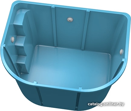 

Композитный бассейн Empire Pools Купель большая Econom (1.7x1.4 м)