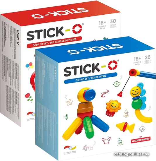 

Конструктор Stick-O 901093 Fishing Set + Basic 30 Set