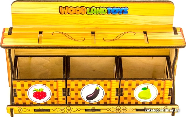 

Сортер WoodLand Toys Комодик Фруктовая лавка 133103