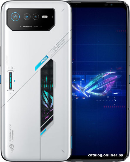 

Смартфон ASUS ROG Phone 6 12GB/256GB международная версия (белый)