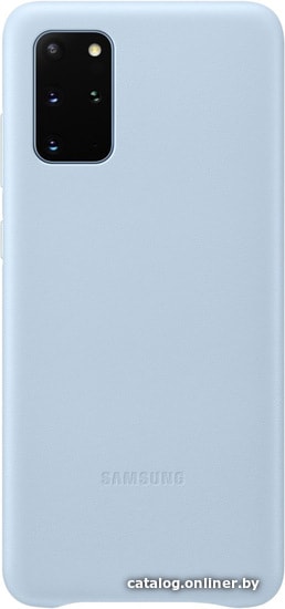 

Чехол для телефона Samsung Leather Cover для Samsung Galaxy S20+ (голубой)