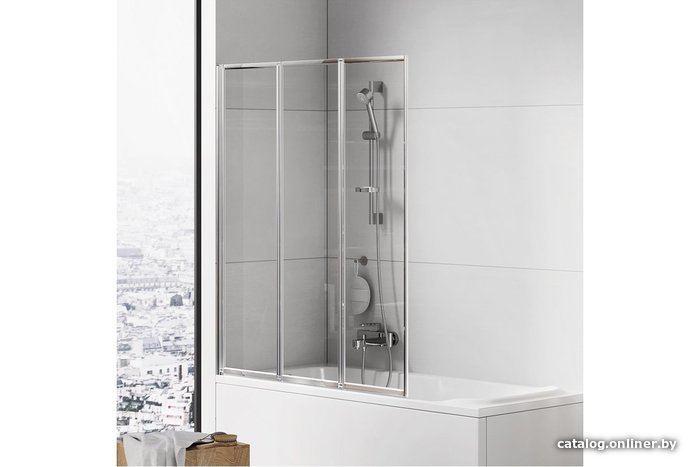 

Стеклянная шторка для ванны NEW TRENDY Trex 100x140 см P-0153