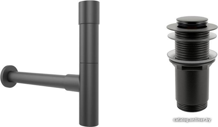 

Сифон Wellsee Drainage System 182115002 (сифон, донный клапан, матовый черный)