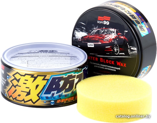 

Soft99 Полироль для темных авто Water Block Wax D&M 300г 00347