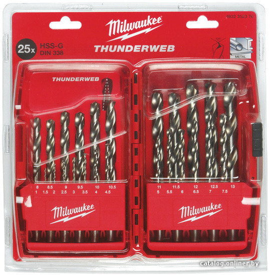 

Набор оснастки Milwaukee 4932352376 25 предметов