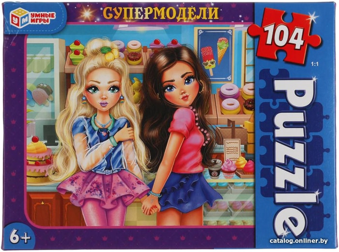 

Пазл Умные игры Супермодели (104 эл)