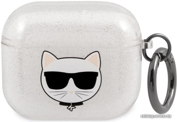 

Чехол CG Mobile Karl Lagerfeld для AirPods 3 KLA3UCHGS (серебристый)