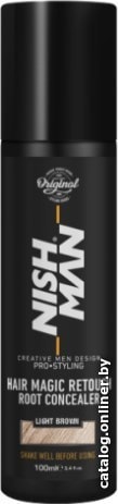 

Спрей-краска Nishman Magic Touch Up Concealer светло-коричневый 100 мл