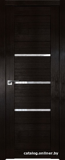 

Межкомнатная дверь ProfilDoors 18X 60x200 (венге мелинга, стекло дождь белый)