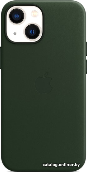 

Чехол для телефона Apple MagSafe Leather Case для iPhone 13 mini (зеленая секвойя)